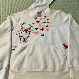 Women’s Disney White Pooh Hoodie